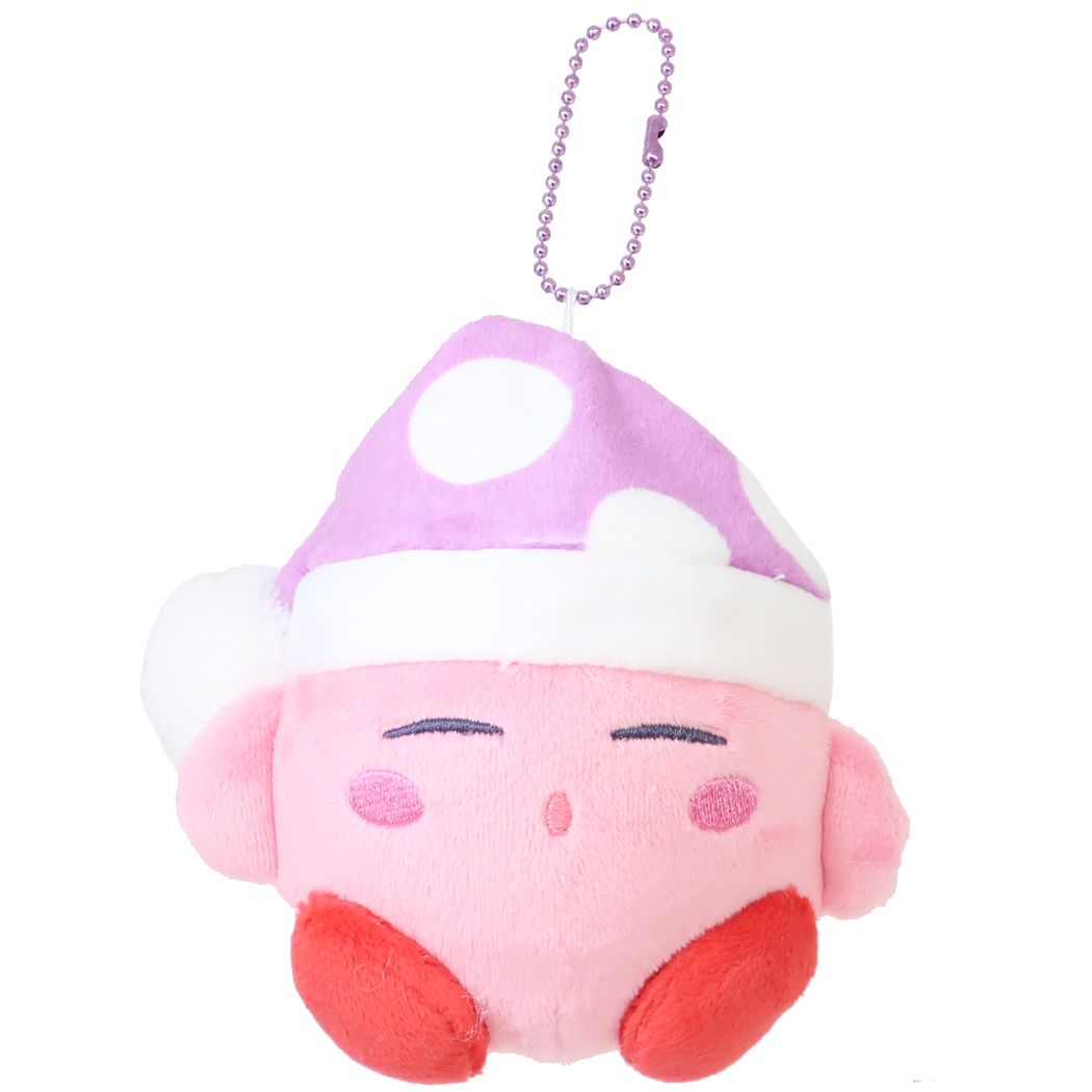 星のカービィ ぬくいーず2 ミニぬいぐるみボールチェーン マスコット キャラクター スリープカービィ