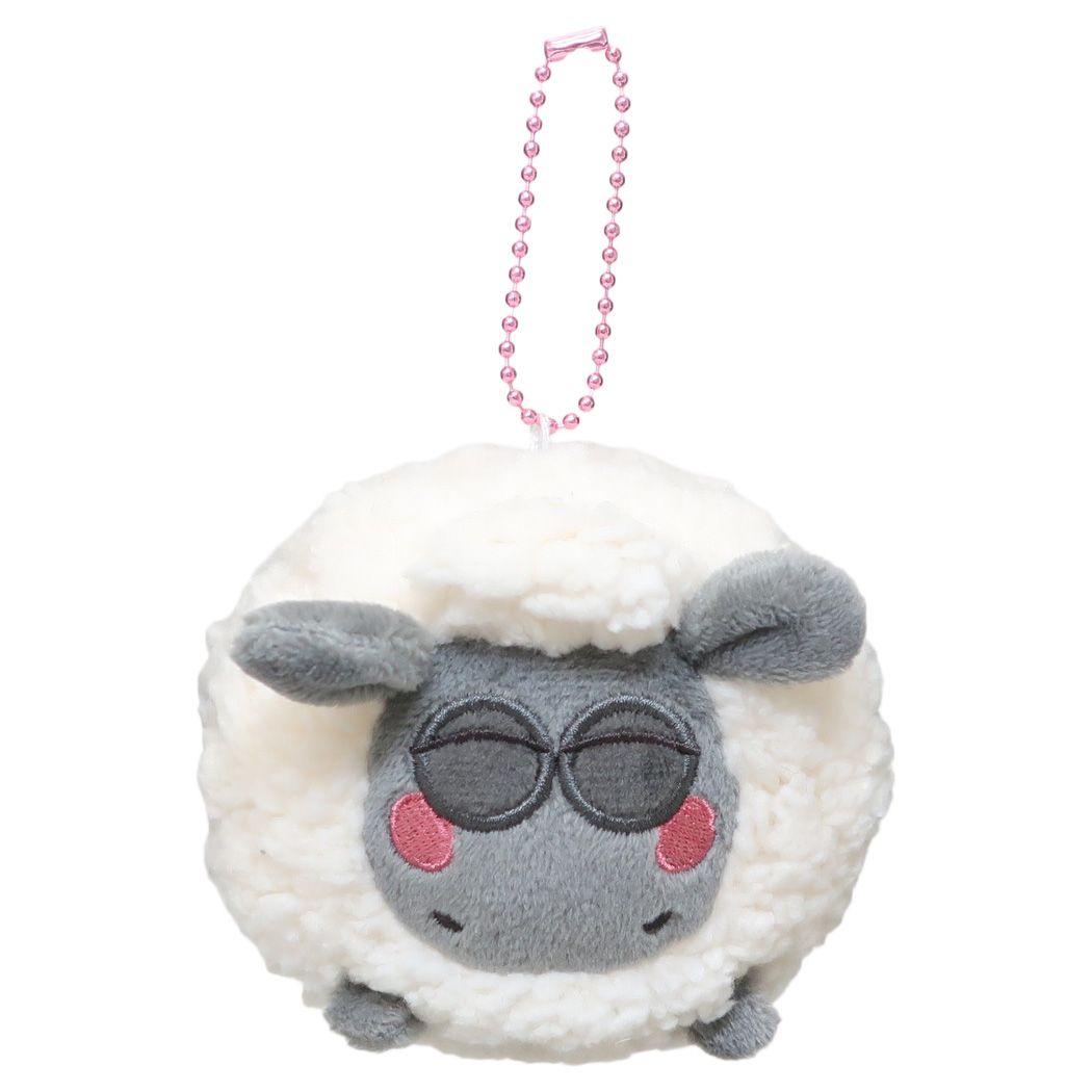 ひつじのショーン ぬくいーず ミニぬいぐるみボールチェーン マスコット Cuteショーン おねむ