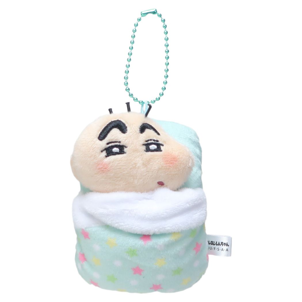 クレヨンしんちゃん グッズ マスコット アニメキャラクター おふとんマスコット ミニぬいぐるみボールチェーン