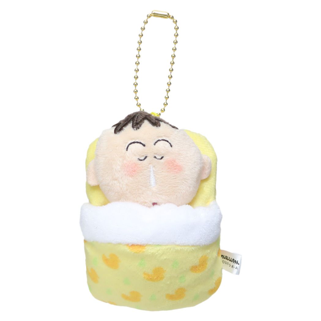 クレヨンしんちゃん アニメキャラクター マスコット おふとんマスコット ミニぬいぐるみボールチェーン BABYボーちゃん