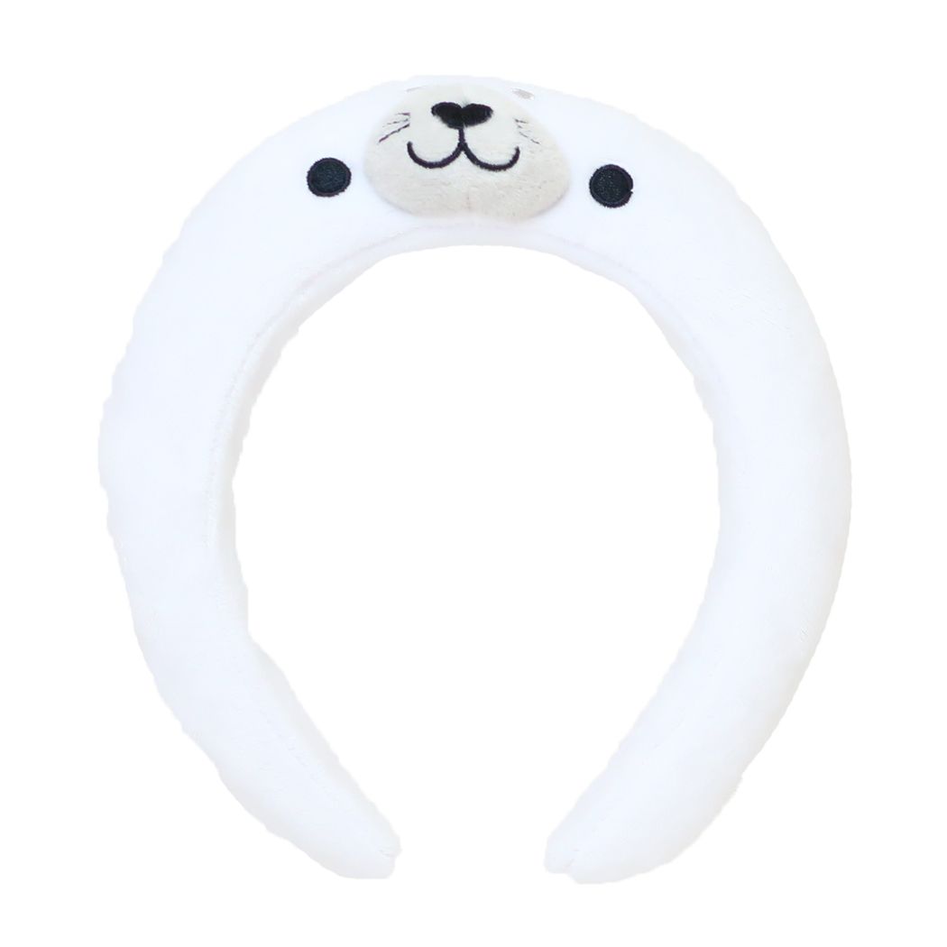 ヘアアクセ ぬいカチュ アザラシ アニマル オスト