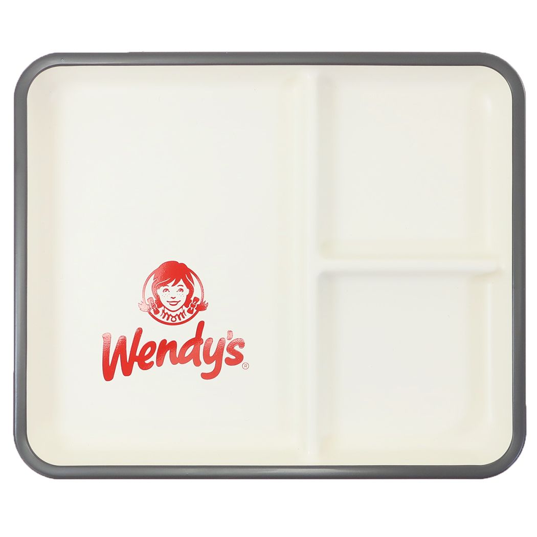 ウェンディーズ スクエアワンプレート Wendy's 中皿 キャラクター トマトレッド プレゼント 男の子 女の子 ギフト