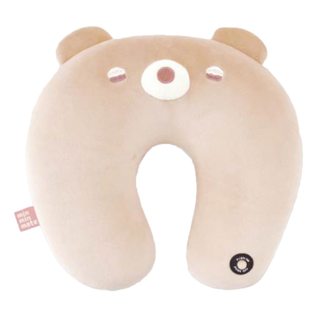 枕 みんみんめいと ぶるぶるネックピロー クマ