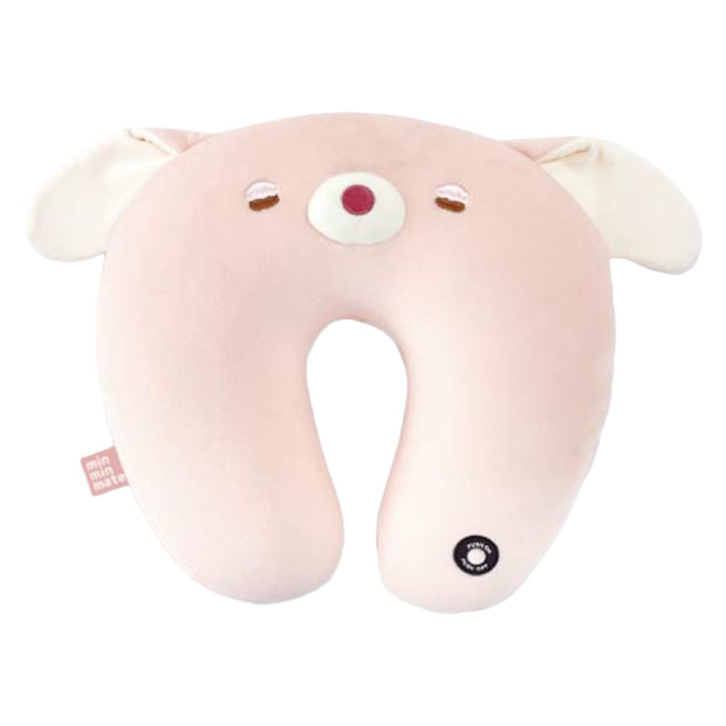 ぶるぶるネックピロー みんみんめいと 枕 パインクリエイト ウサギ