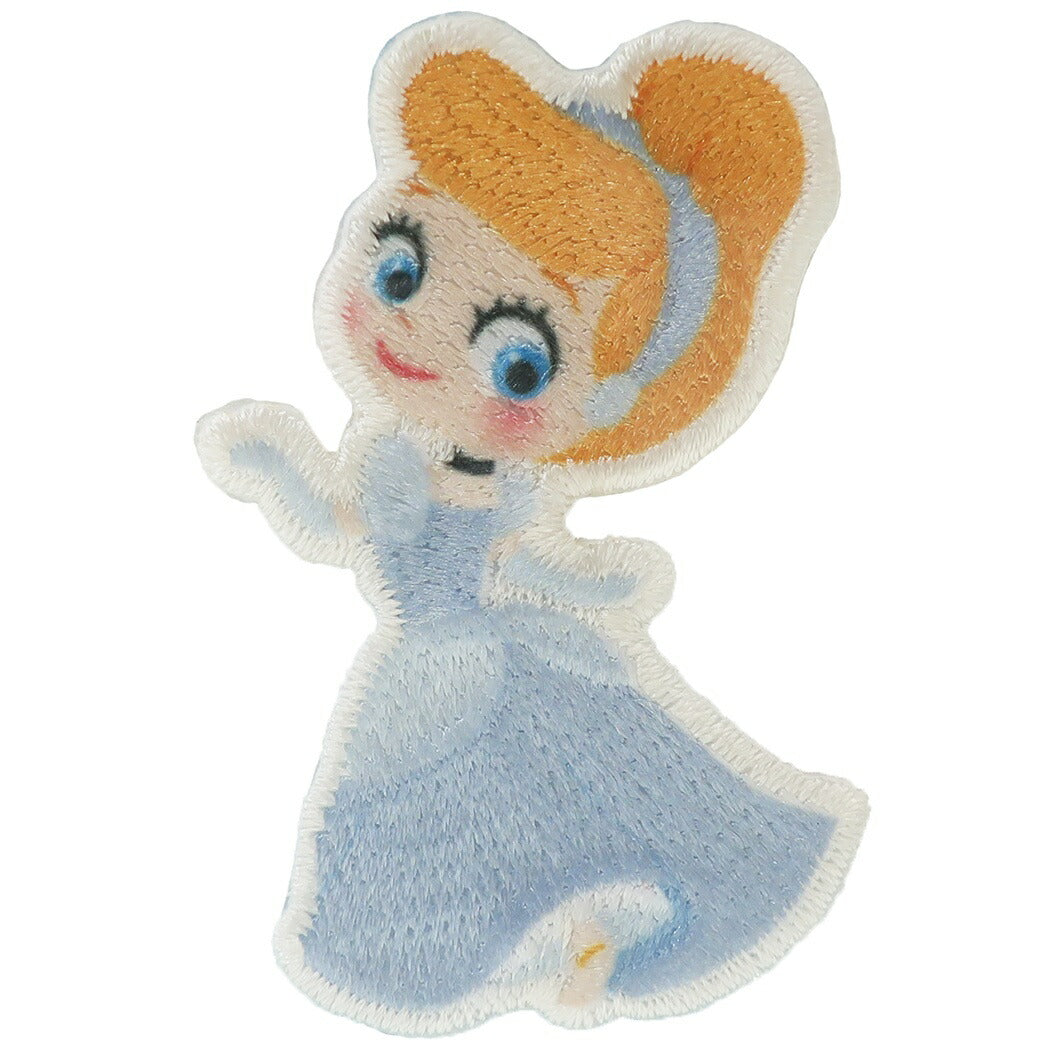 シンデレラ ワッペン アイロン パッチ シール ディズニープリンセス パイオニア 手芸用品 プレゼント 男の子 女の子 ギフト