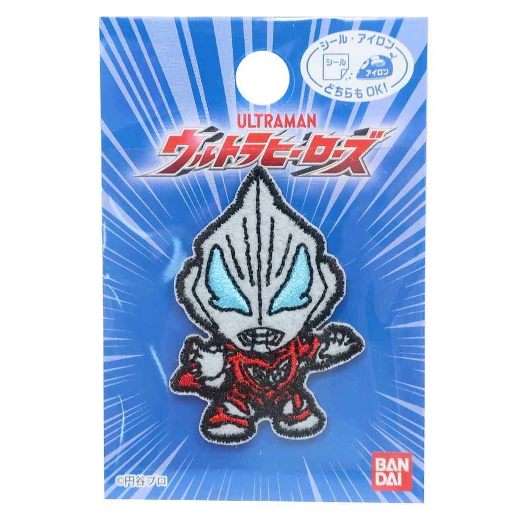 ウルトラヒーローズ ワッペン アイロンパッチシール ウルトラマンジード 特撮ヒーロー パイオニア 手芸用品 プレゼント 男の子 女の子