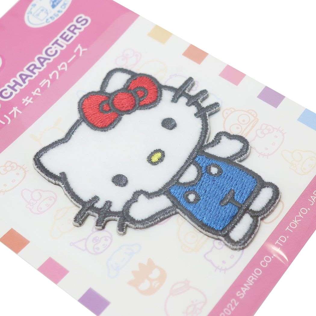 ハローキティ アイロンパッチシール ワッペン サンリオ キャラクター