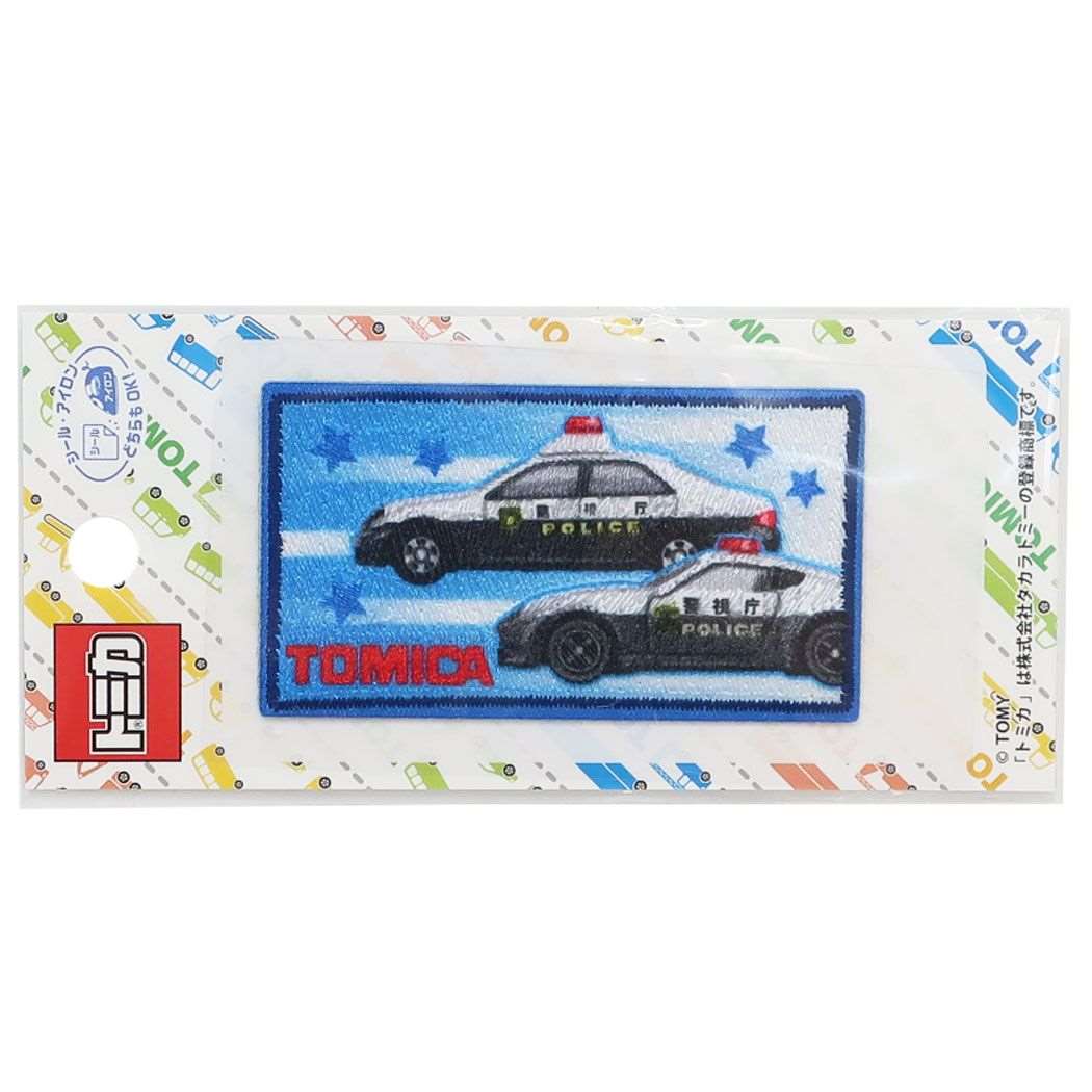 トミカ アイロンパッチシール ワッペン パトロールカー TOMICA キャラクター