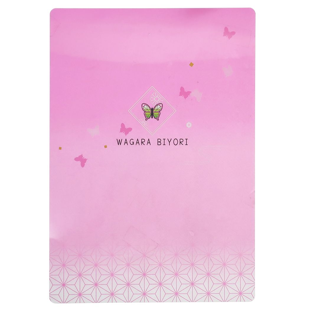 和柄びより 小学生 中学生 高校生 女の子 下敷き デスクパッド チョウ ピンク プレゼント 男の子 ギフト