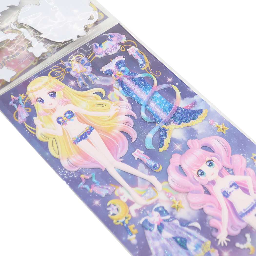 きせかえ シール ドレスアップ プリンセス シール エトワールドリームプリンセス クーリア プレゼント 男の子 女の子 ギフト