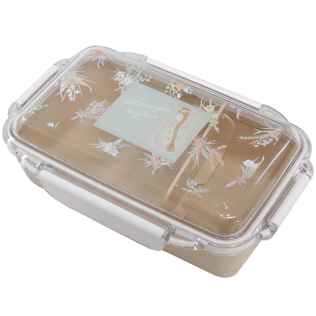 ドーム型 1段 ランチボックス お弁当箱 フェアリーテイル Spring&Summer フェアリーテイル ラプンツェル 抗菌 食洗機対応 日本製クリス