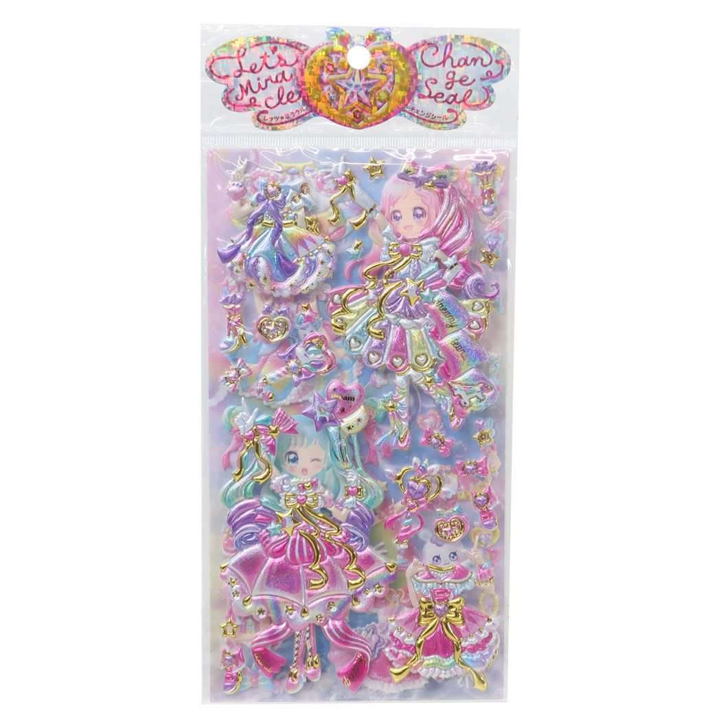 着せ替えシール レッツミラクルチェンジシール ドリーミーティアーズ2