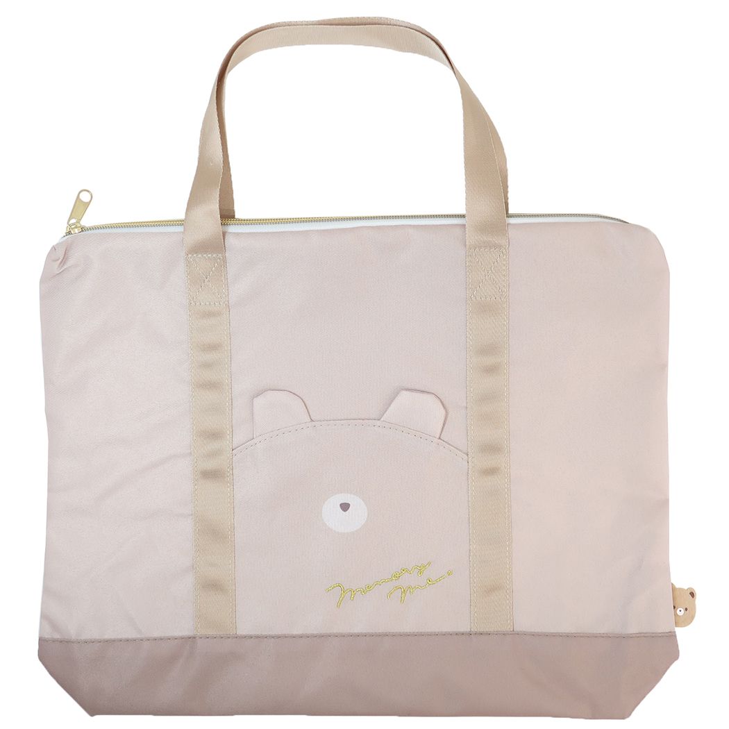 レッスンバッグ シンプルアニマル おけいこバッグ メモリークマ 新入学 プレゼント 男の子 女の子 ギフト