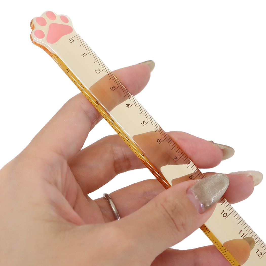 スケール 15cm おててこれくしょん Otete Collection 定規 クーリア わんこ しば