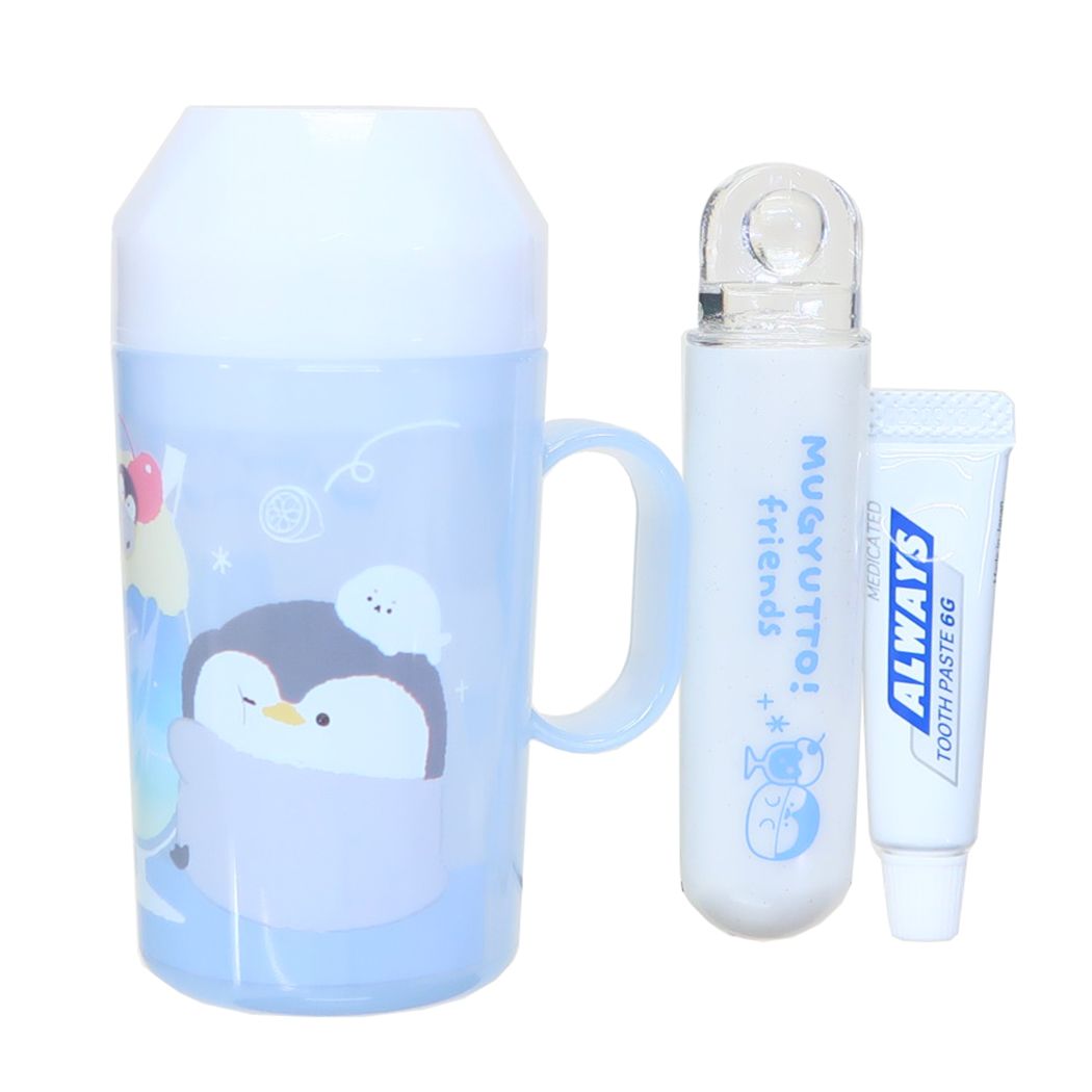 歯磨きセット むぎゅっとふれんず キラキラはみがきセット おもち&らむね