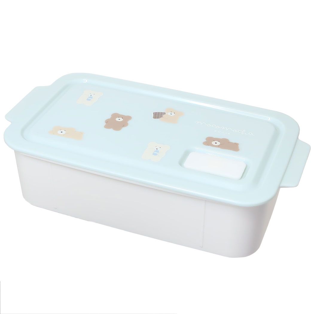 お弁当箱 ほっこりモコモカ 抗菌ストックランチBOX ミックス 新入学 レンジ対応 500ml
