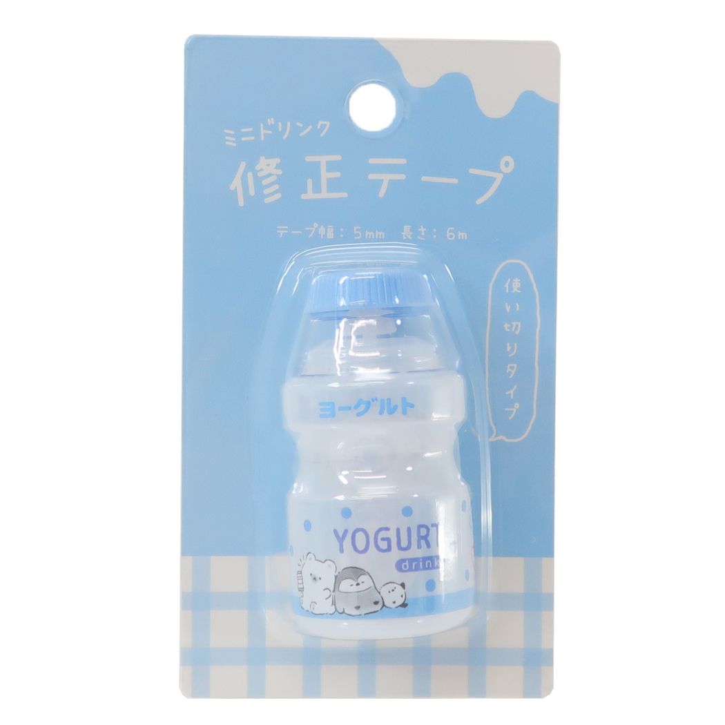 修正テープ ミニドリンク修正テープ そらあんどくも クーリア