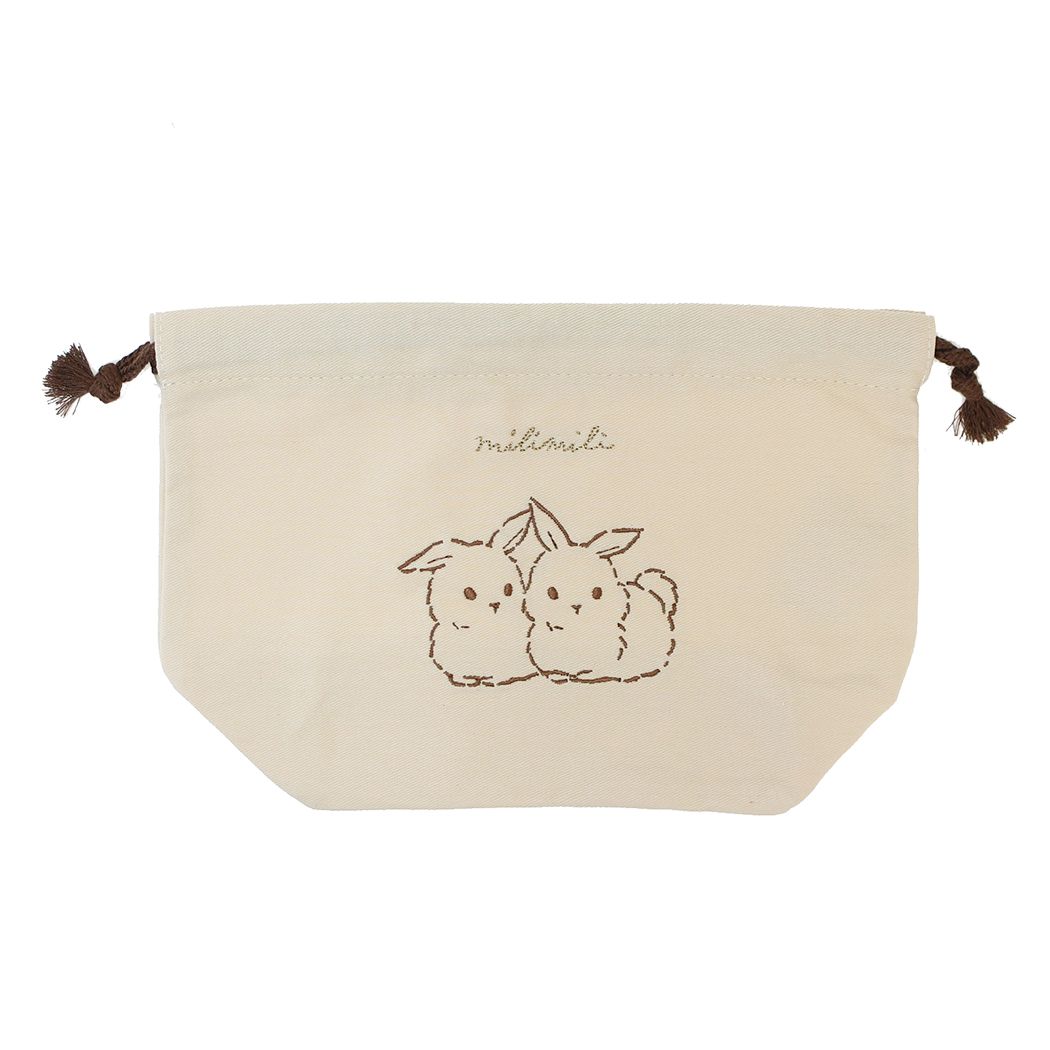 ランチ巾着 ミリミリ milimili 巾着袋 クーリア ウサギ