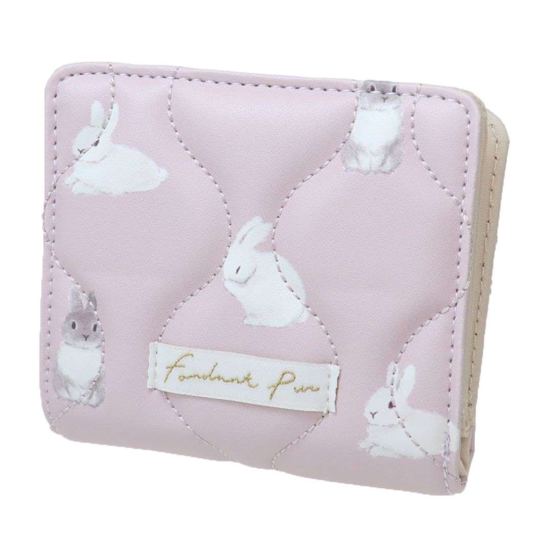 レディース財布 フォンダンピュール 二つ折り財布 うさぎ プレゼント ギフト さいふ