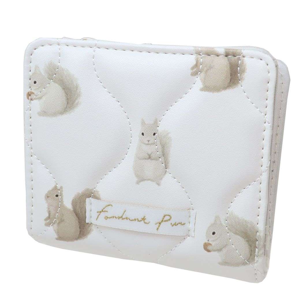 二つ折り財布 フォンダンピュール レディース財布 クーリア りす