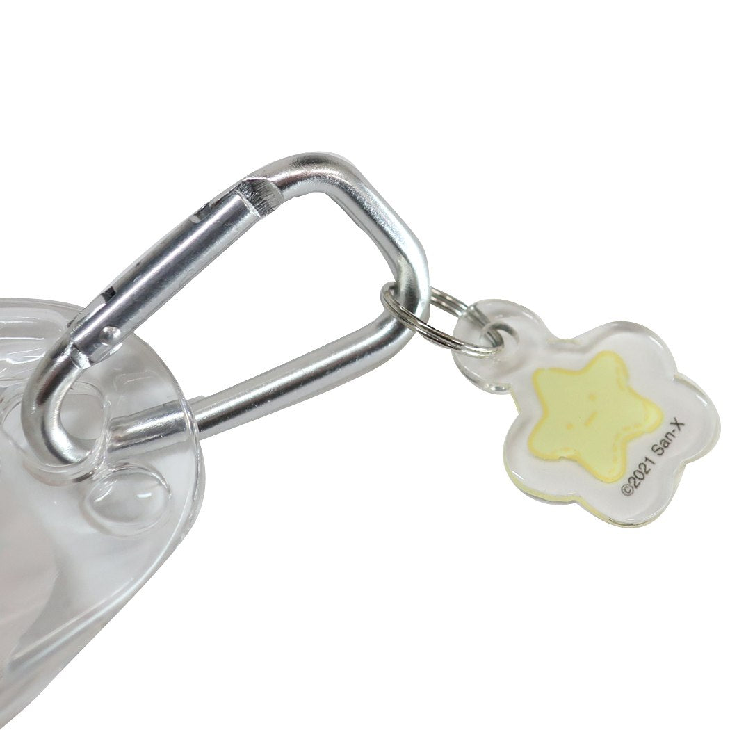 携帯用せっけん すみっコぐらし カラビナ付き ハンドソープ サンエックス しろくま&ふろしき ピーチの香り 手洗い 石鹸 石けん プレゼント