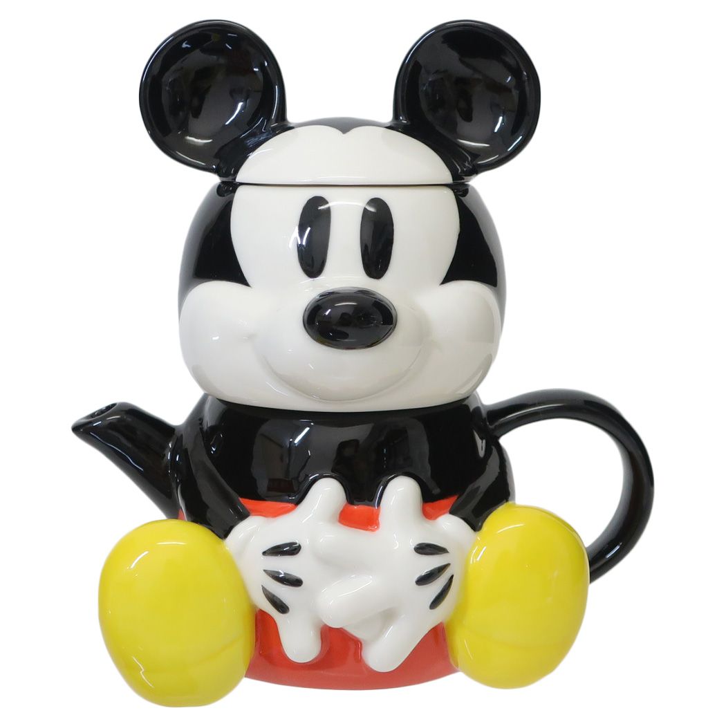 ミッキーマウス ティーフォーワン ティーポット&ティーカップセット ディズニー ティーセット キャラクター