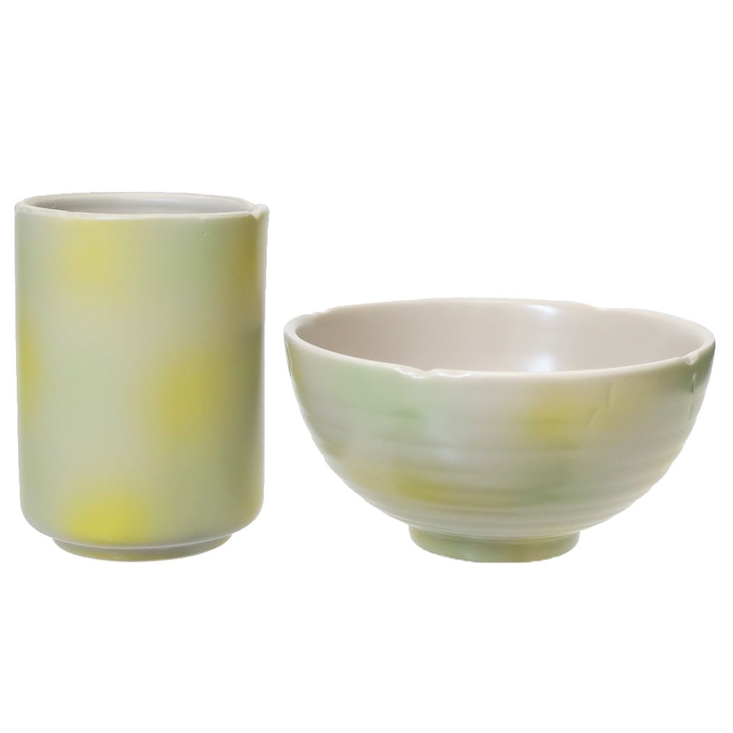 食器セット 貧乏風茶碗&湯のみセット サンアート