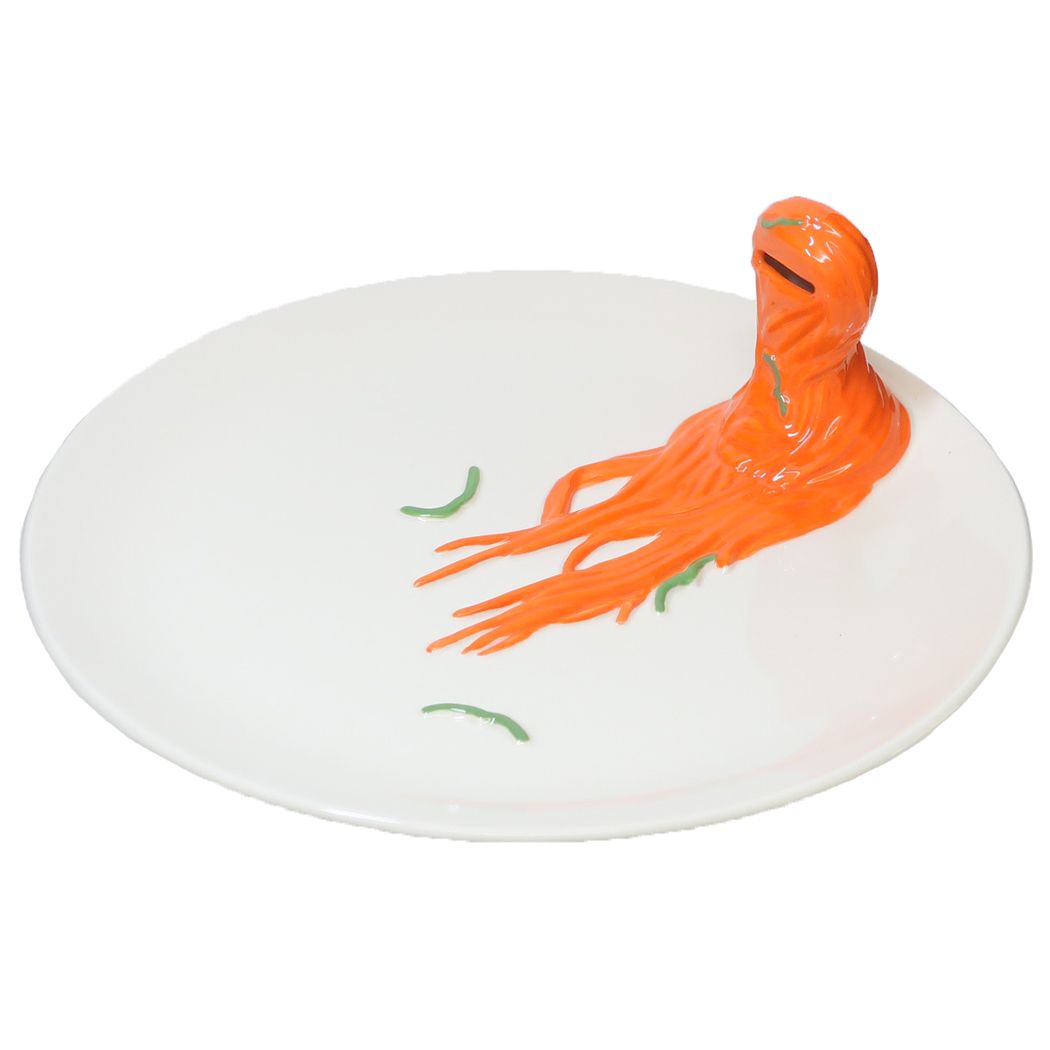 中皿 食品サンプルのようなお皿 ナポリタン サンアート