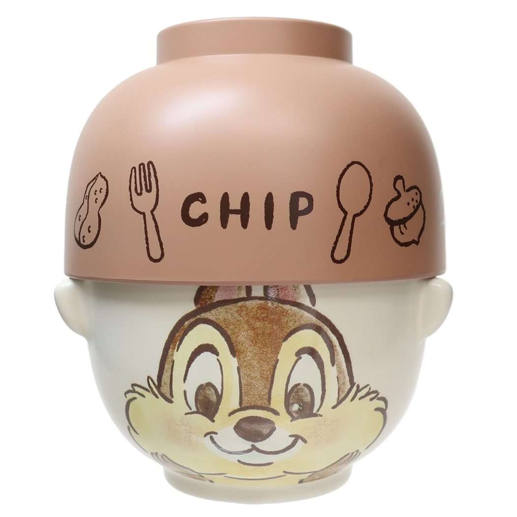 チップ&デール ご飯セット 汁椀茶碗セット 大 チップ 水彩タッチ ディズニー サンアート プレゼント 男の子 女の子 ギフト