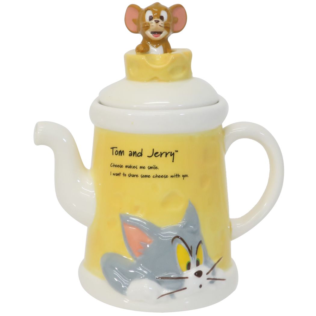 トムとジェリー グッズ ティーポット ワーナーブラザース キャラクター 磁器製 急須 プレゼント 男の子 女の子 ギフト