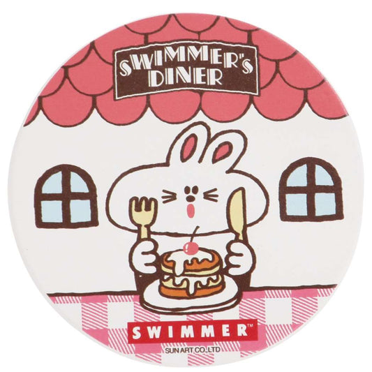SWIMMER スイマー テーブルウェア 磁器製 吸水 コースター DINER サンアート プレゼント ギフト雑貨 男の子 女の子