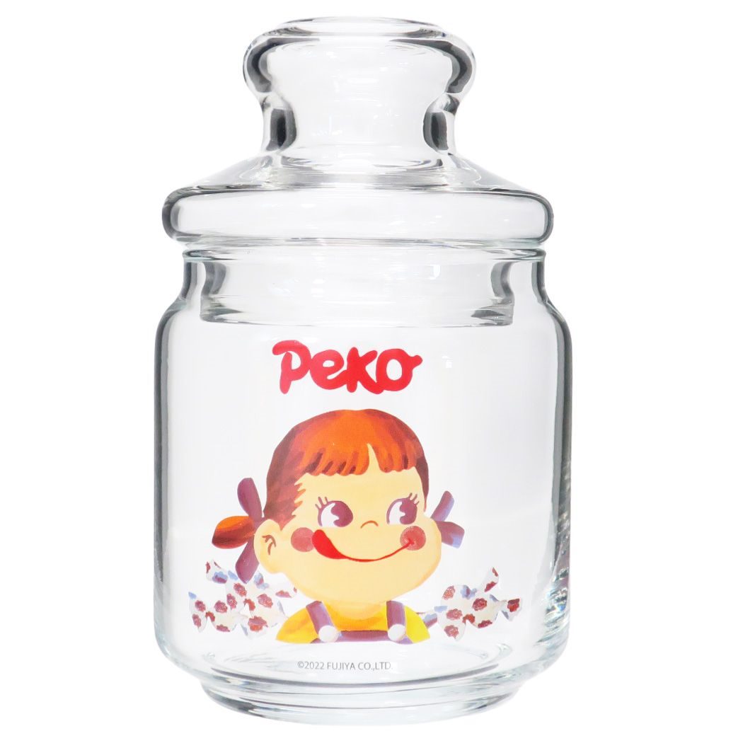 不二家のペコちゃん キャンディポット 保存容器 キャラクター クレヨンタッチ プレゼント 男の子 女の子 ギフト