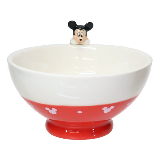 ミッキーマウス キャラクター お茶碗 フィギュア付き茶碗 ディズニー