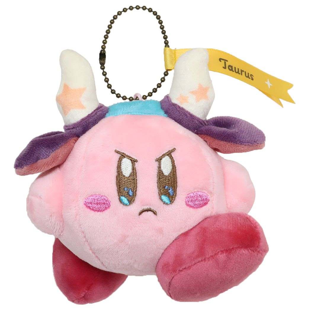 星のカービィ マスコット ミニぬいぐるみボールチェーン おうし座 三英貿易 プレゼント 男の子 女の子 ギフト