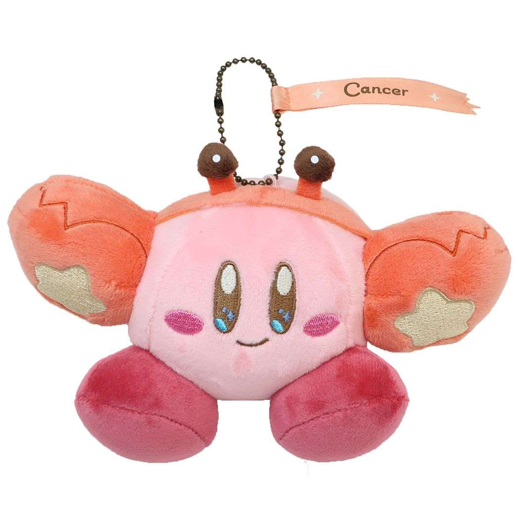 星のカービィ キャラクター マスコット ミニぬいぐるみボールチェーン かに座 プレゼント 男の子 女の子 ギフト
