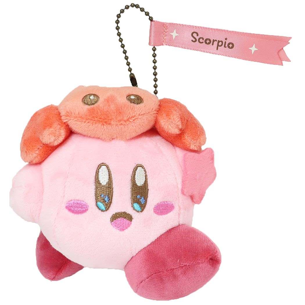 星のカービィ キャラクター マスコット ミニぬいぐるみボールチェーン さそり座 プレゼント 男の子 女の子 ギフト