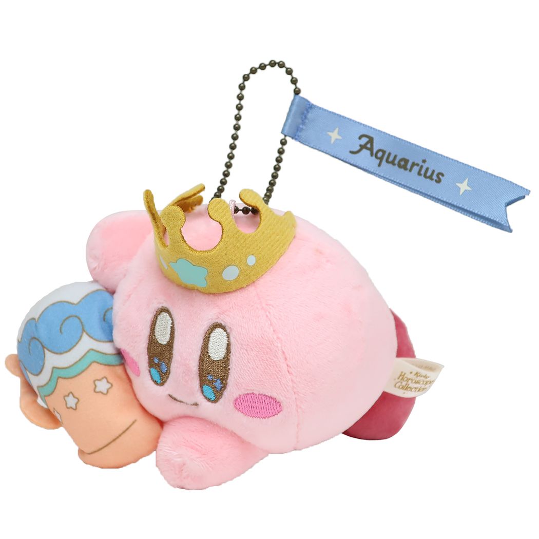 星のカービィ キャラクター マスコット ミニぬいぐるみボールチェーン みずがめ座 プレゼント 男の子 女の子 ギフト