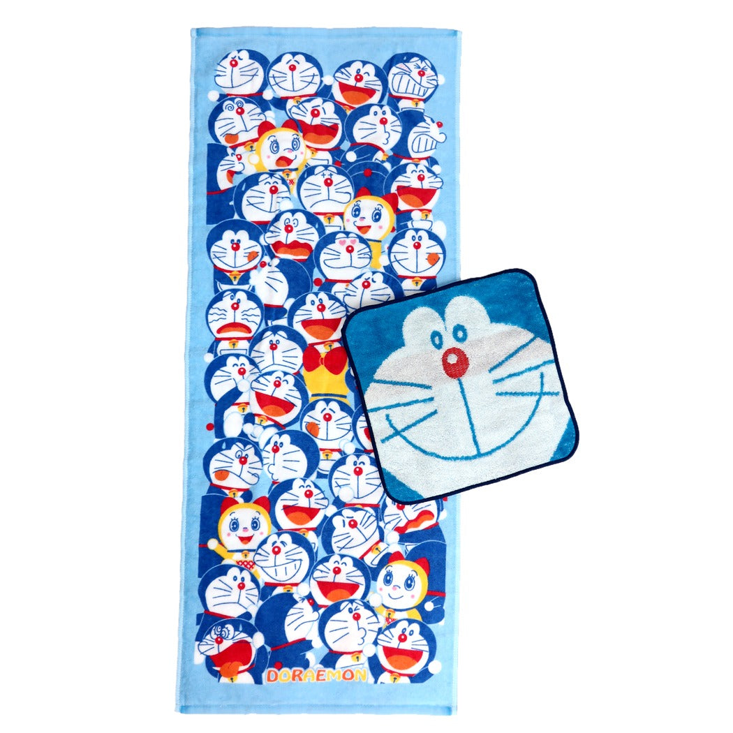 ドラえもん グッズ ギフトタオル ミニタオル & フェイスタオル ギフトBOXセット アニメキャラクター プレゼント 男の子 女の子