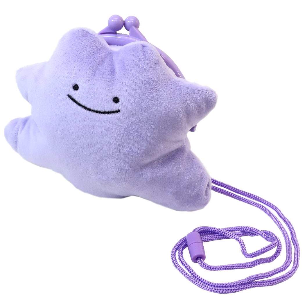 ポケモン キャラクター ぬいぐるみネックポーチ プラ がまぐち メタモン ポケットモンスター プレゼント 男の子 女の子 ギフト