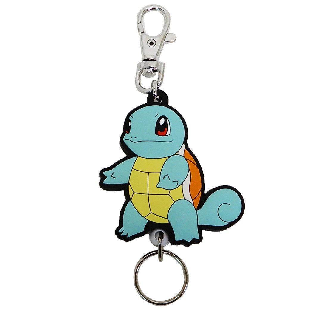 ポケットモンスター ラバーリールキーホルダー キーリング ゼニカメ ポケモン キャラクター プレゼント 男の子 女の子 ギフト