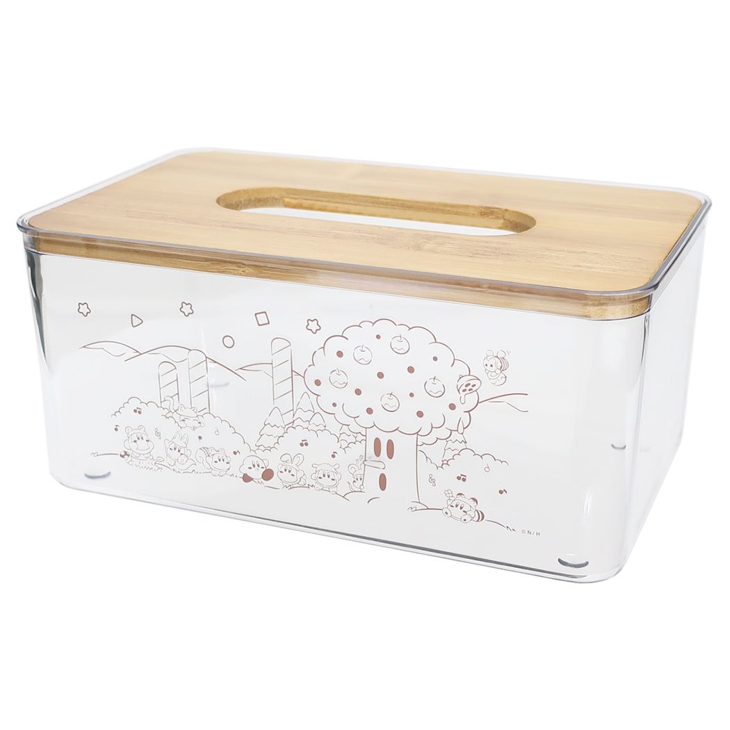 星のカービィ ボックスティッシュケース クリアティッシュケース プププなピクニック エスケイジャパン プレゼント 男の子 女の子 ギフ