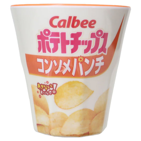 メラミンカップ ポテトチップス メラミンコップ お菓子パッケージ エスケイジャパン コンソメパンチ