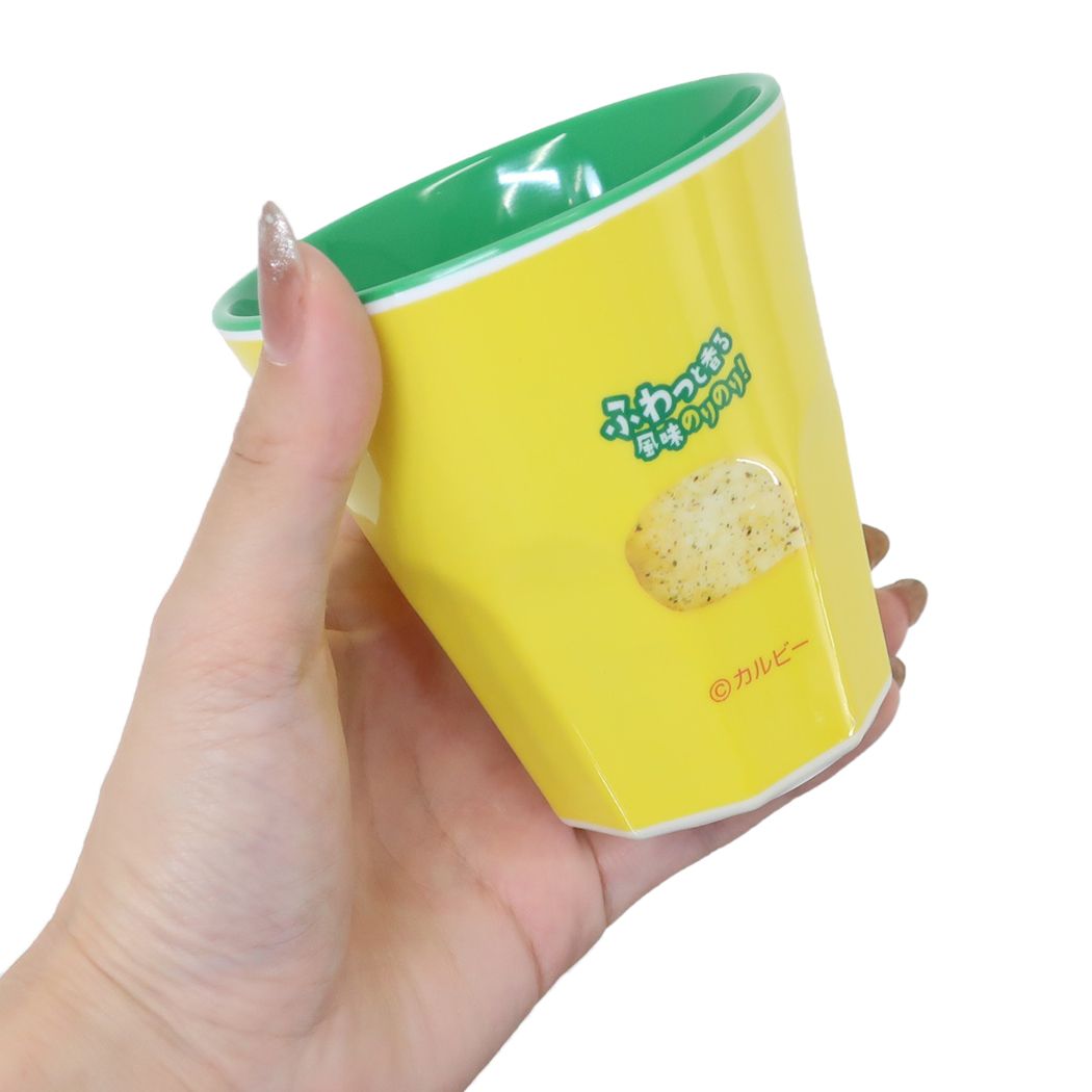 メラミンコップ ポテトチップス メラミンカップ お菓子パッケージ のりしお タンブラープラスチック 食器 おもしろ雑貨