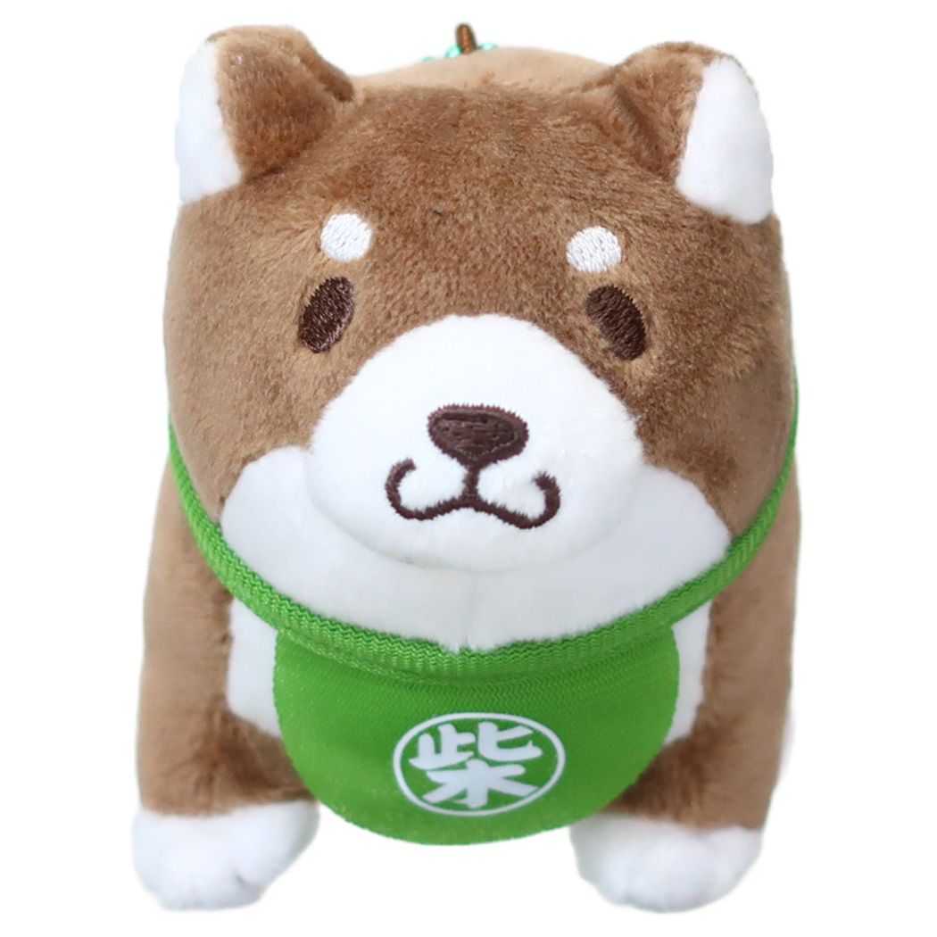 忠犬もちしば グッズ マスコット キャラクター チャーム付き ぬいぐるみBC