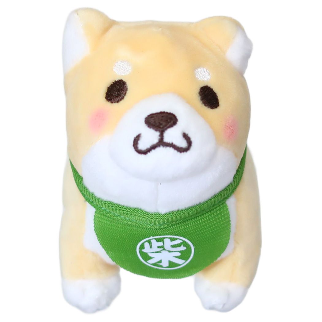 忠犬もちしば キャラクター マスコット チャーム付き ぬいぐるみBC