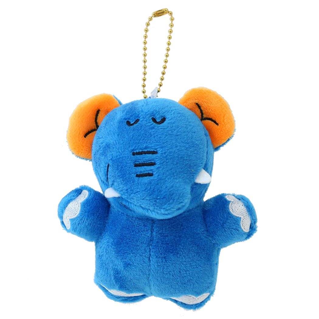 たべっ子どうぶつ マスコット ぬいぐるみBC ボールチェーン すやすやシリーズ ぞう ギンビス エスケイジャパン