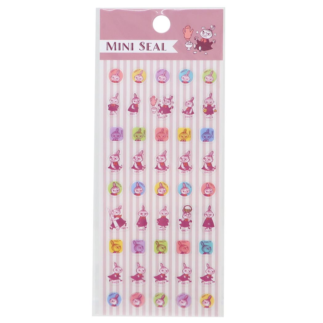 ムーミン ミニシール シールシート リトルミイ 北欧 キャラクター プレゼント 男の子 女の子 ギフト