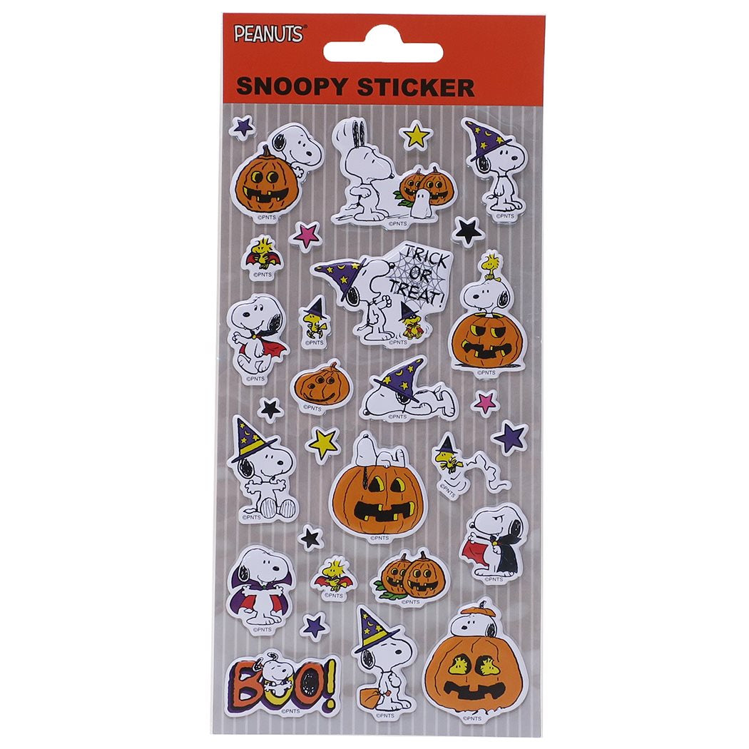 スヌーピー 可愛い ピーナッツ ラッピング用品 デコシール キャラクター グッズ S&Cコーポレーション ハロウィン プレゼント 男の