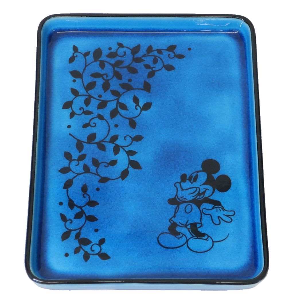 ミッキーマウス 長角皿 中皿 おどろき ディズニー キャラクター