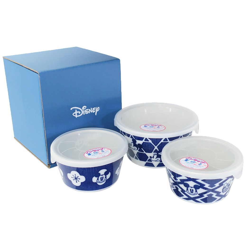 保存容器 ディズニーキャラクター レンジパック3点セットMSS ディズニー